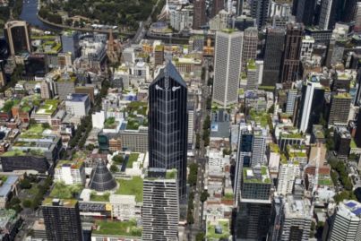 Greening the city on high in Melbourne