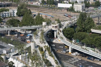 Abandoned Korean highway transformed into plant-covered walkway