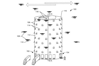 Amazon patents 'drone skyscraper' to enable quicker deliveries in inner-city areas