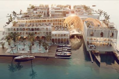 Dubai's 'floating Venice' resort will feature underwater cabins and a coral garden