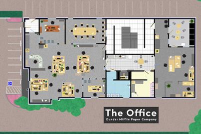 Ever wanted to see a floor plan of your favourite TV business?