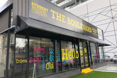 Perth's first private student tower opens display apartments