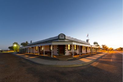 The Birdsville Hotel is on the market and Dick Smith is thinking of making an offer