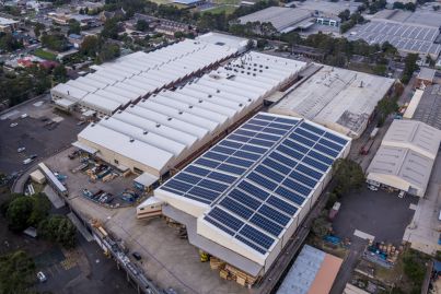 Five-fold growth in solar panels on commercial buildings