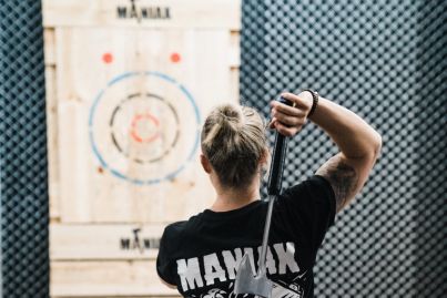 "It really adds to the atmosphere": Axe-throwing clubs want to serve alcohol