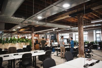 A coworking space with the right mix of tenants can help a small business grow
