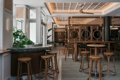 Shortlisted entries in this year's Belle Coco Republic Interior Design Awards feature lots of natural stone and colour