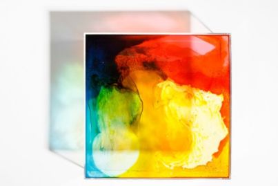Gummy bears turned into scented  lightboxes