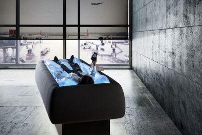 The waterbed gets a futuristic makeover