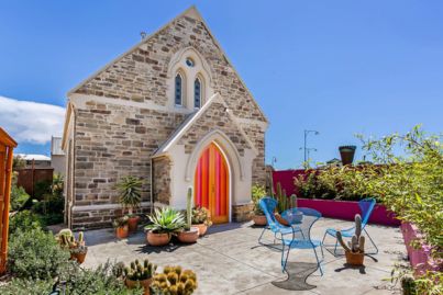 Church conversion is confident with colour