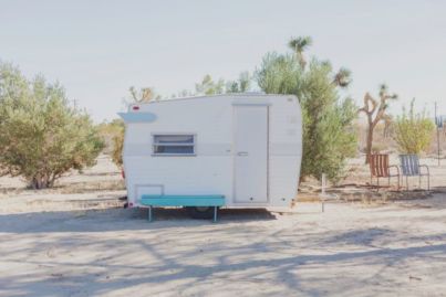 'It's about a minimalist lifestyle': Life in a $600 caravan