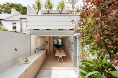 This stunning terrace was once dark and impossibly narrow