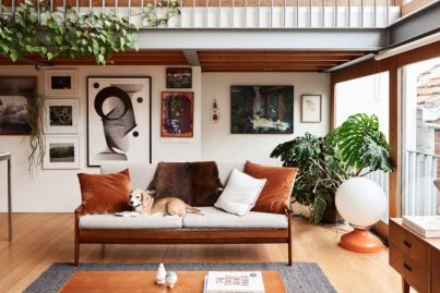 Inside a creative couple's architecturally designed modernist townhouse