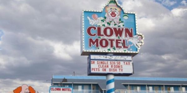 Creepy Clown Motel Located Next To A Nevada Cemetery Is The Stuff
