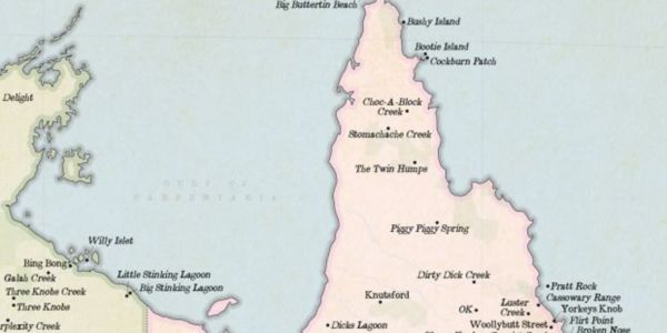 A Map Of Australia S Funniest Place Names