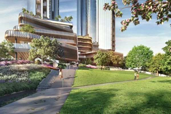 Melbourne Square Development Brings European Style Public Park To