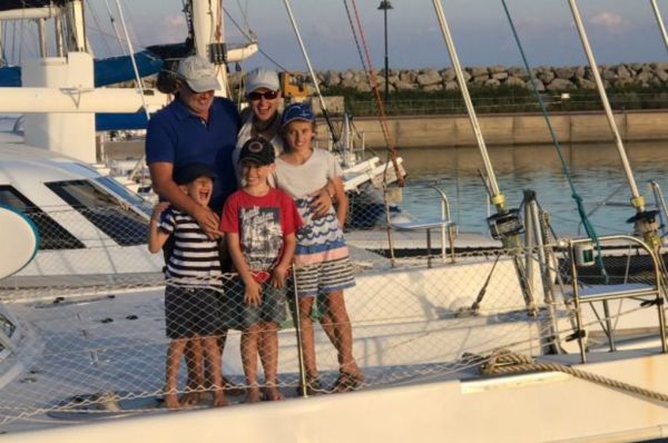 Never A Dull Moment The Family Living On A Boat In The
