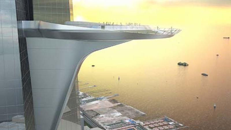 All eyes turn to world's tallest building