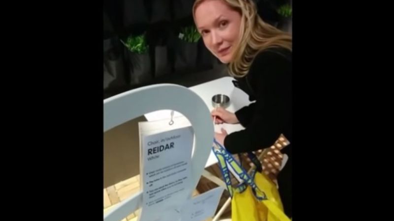 Guy Annoys His Girlfriend With Genius Puns At Ikea