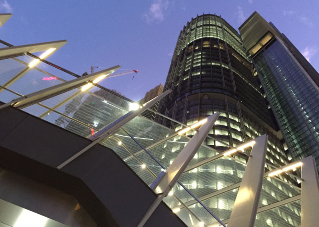 New Barangaroo pedestrian bridge opens