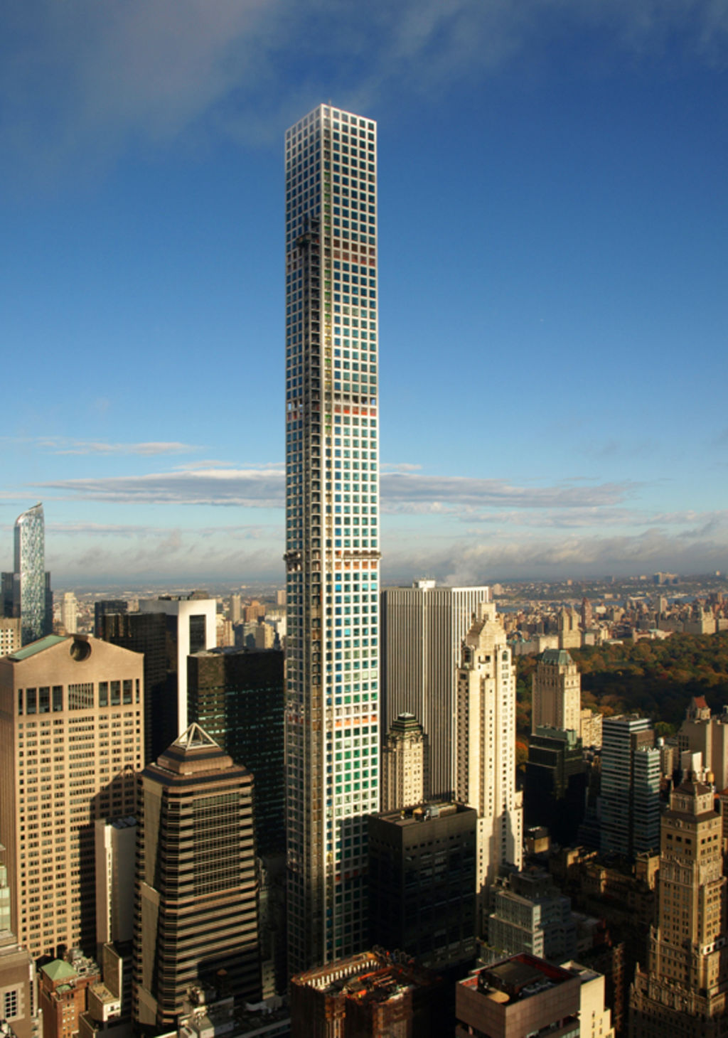 Самый тонкий небоскреб в нью йорке - фото