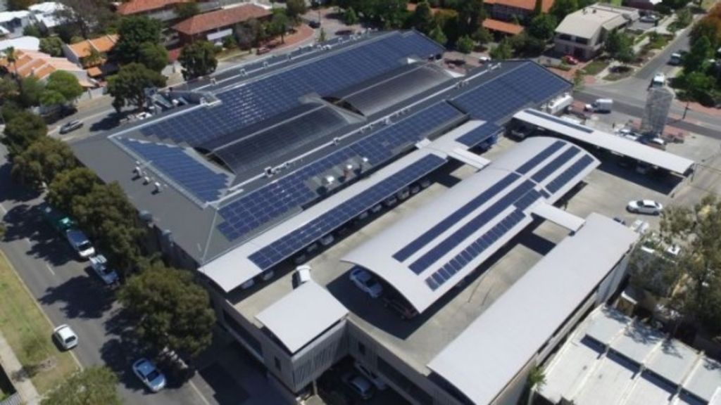 Perth shopping centre installs WA's biggest solar power system