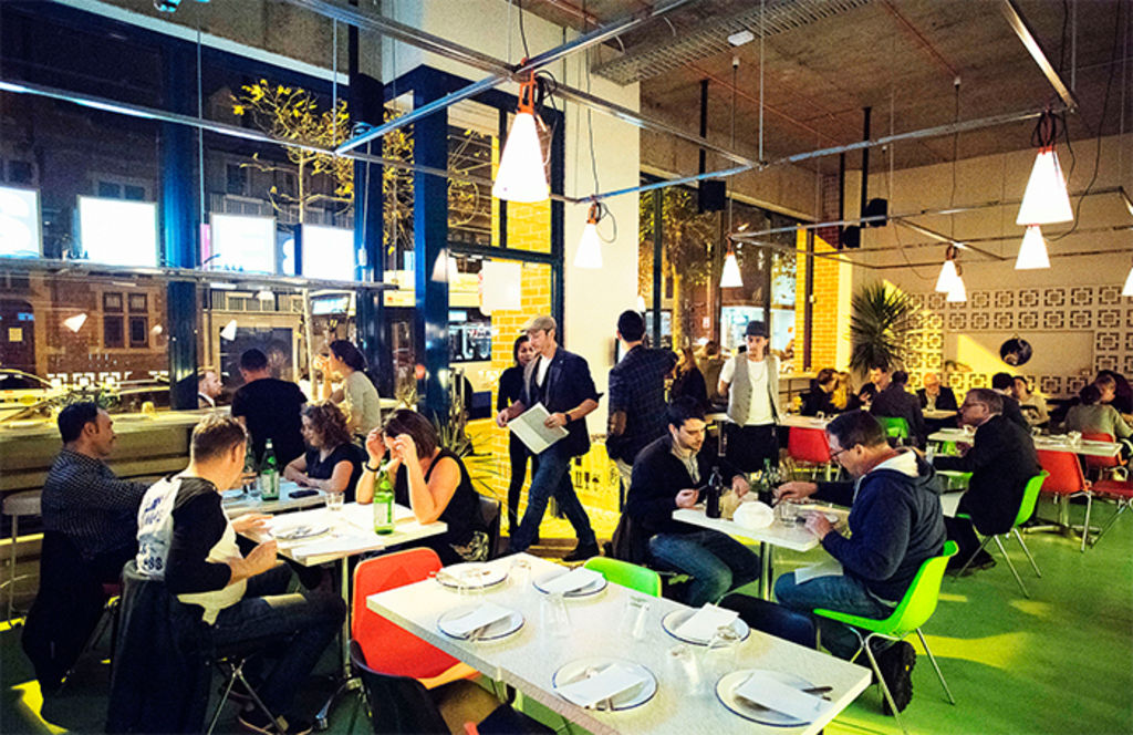 Concrete makes its design mark in top restaurants