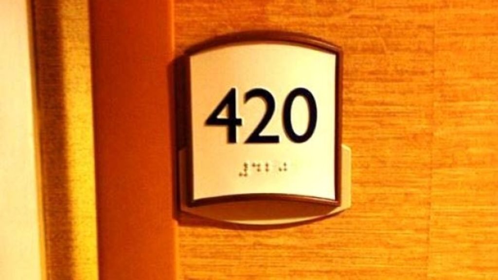 Why hotels avoid the room number 420