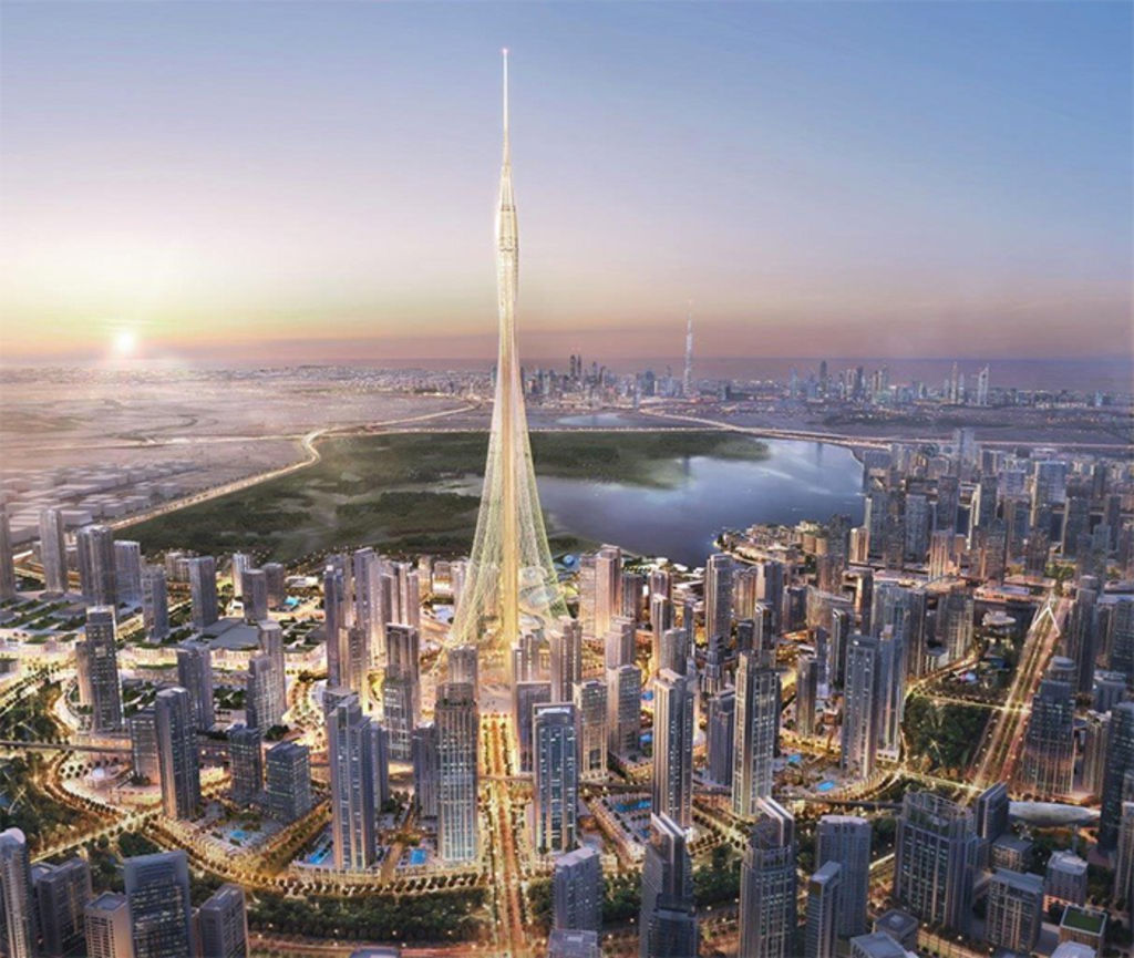 World's future tallest tower breaks ground in Dubai