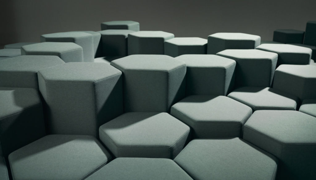 Shape-shifting furniture hints at commercial interiors of the future