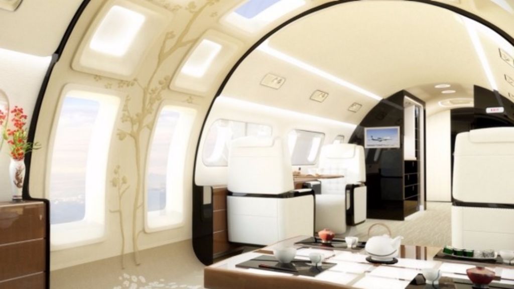 Embraer designs new aircraft with skylight for your mile-high office