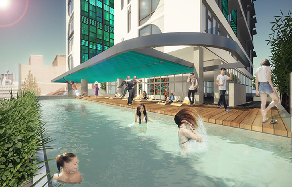 Perth city's first purpose-built student digs to have a pool and rooftop cinema