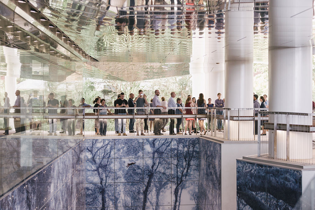 Australia's first building with high-rise public park lifts office towers to new level