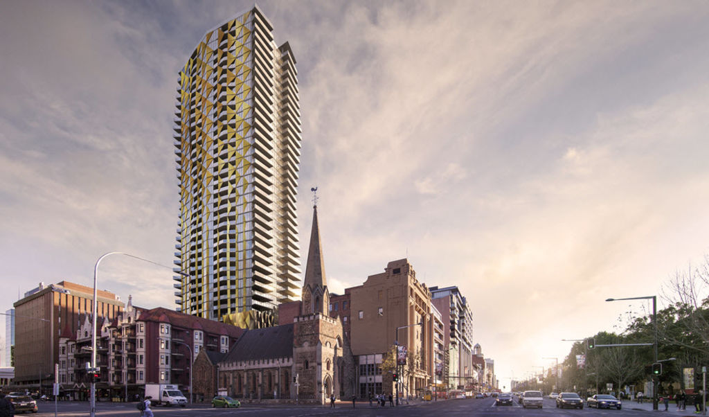 Penthouses in Adelaide tower to cost $5.5m
