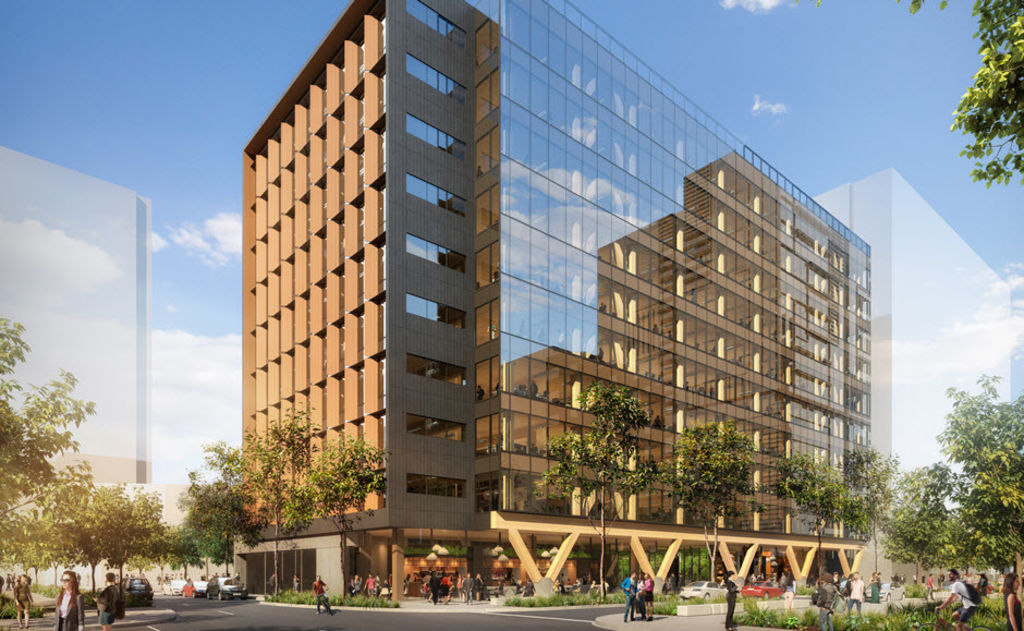 World's tallest timber office tower for Brisbane