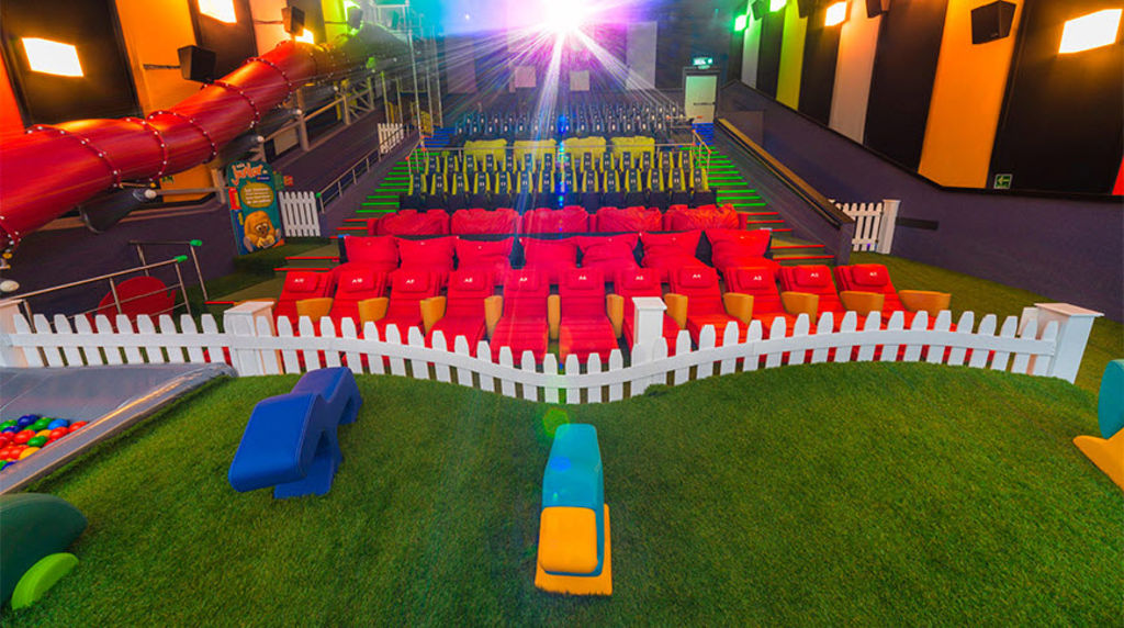 It's a jungle gym in there: the plan to lure more families to the movies