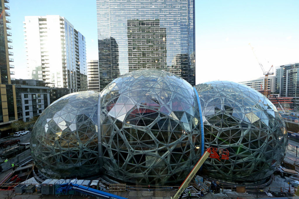 In Seattle, Amazon's breakneck growth is also fuelling its need for office space