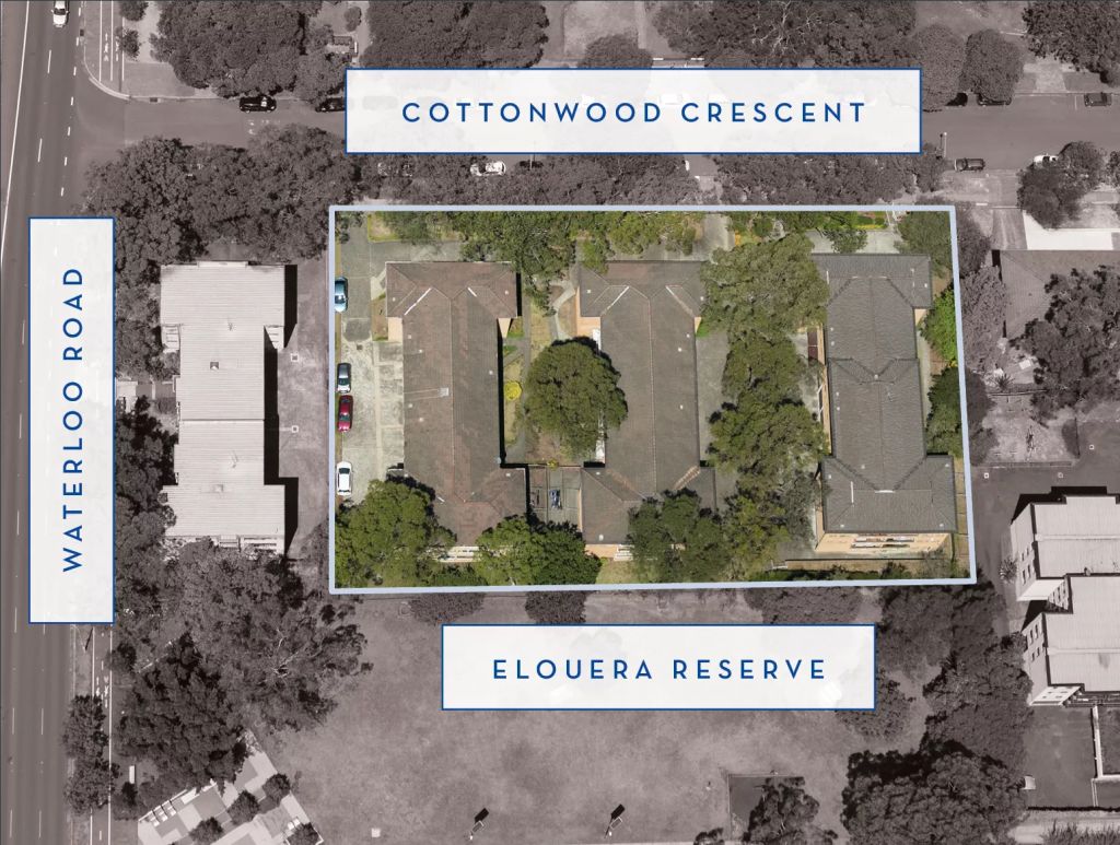 Apartment owners in three Macquarie Park blocks combine to list mega site