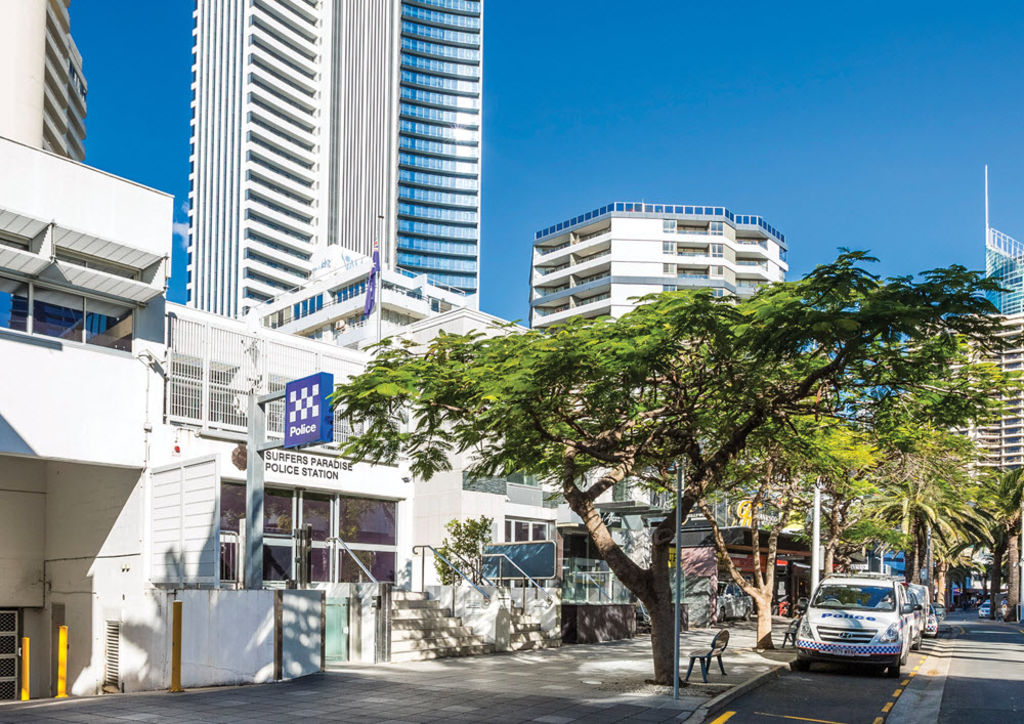 Surfers Paradise building leased to the Queensland police for sale