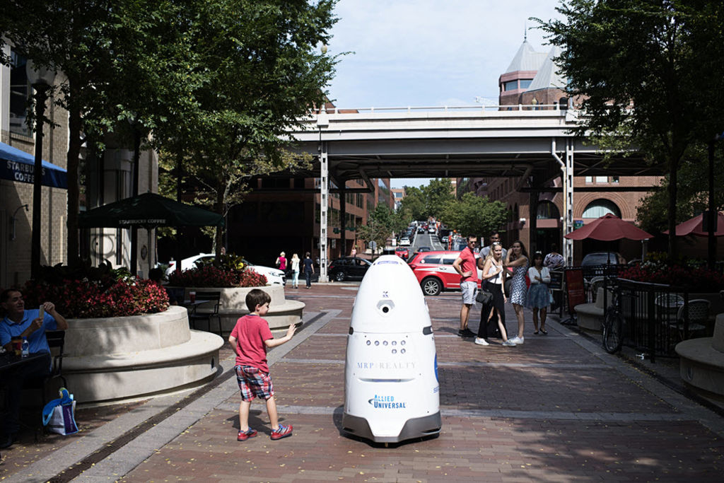 Attention, humans: I am Rosie, your new robot security guard
