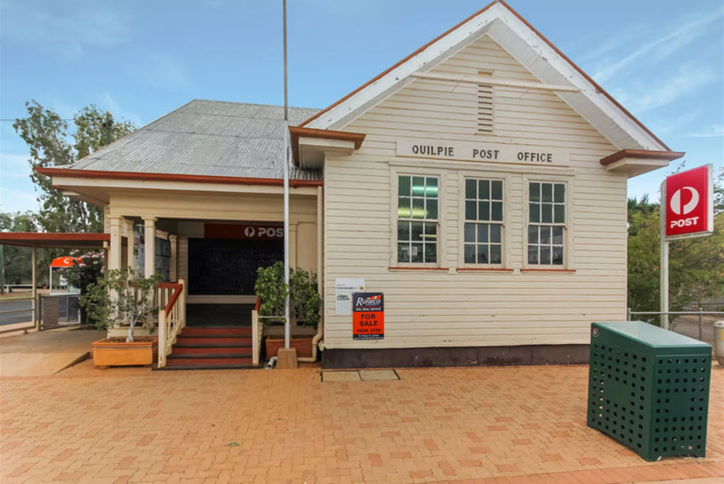 Quilpie post office, which delivers mail to almost 20 per cent of Queensland, is up for sale