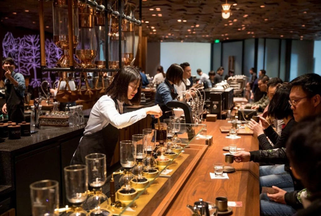 World's largest, most lavish Starbucks opens in Shanghai