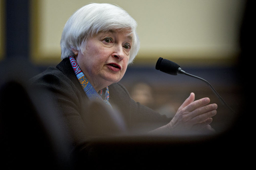 Outgoing US Fed chief Yellen says prices 'high' for stocks, commercial real estate