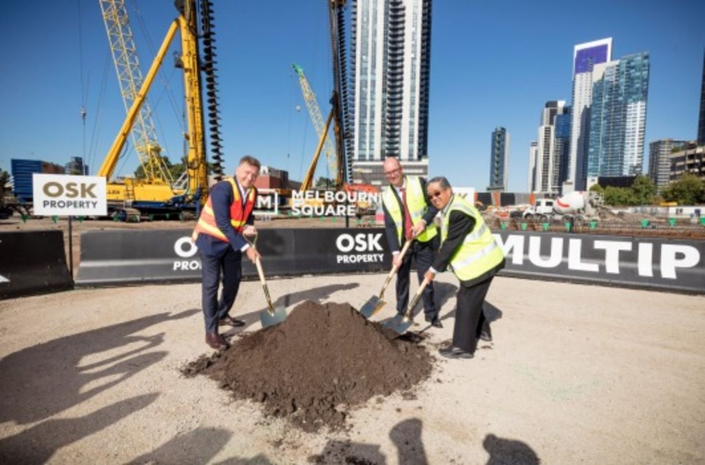 Asian banks power OSK's massive Melbourne Square