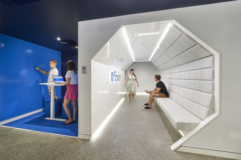Spaceship-themed office among finalists in Dulux Colour Awards 2018