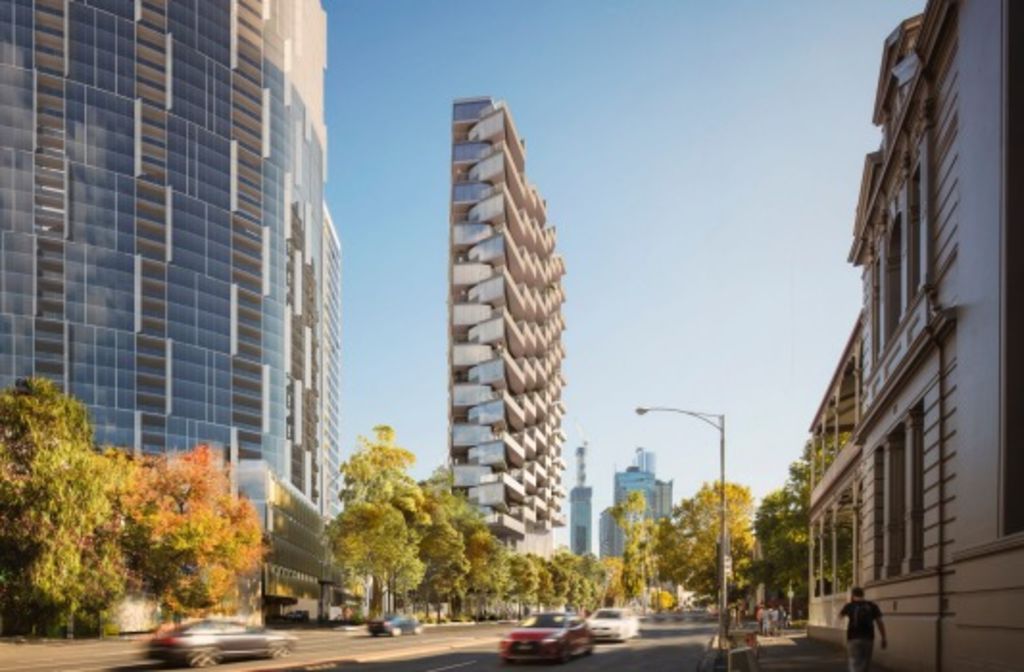 Perri gets merry with Carlton Gardens tower
