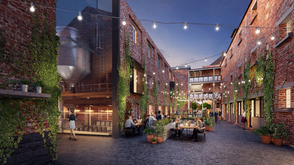 A 21st-century village set to take shape beneath the Nylex clock