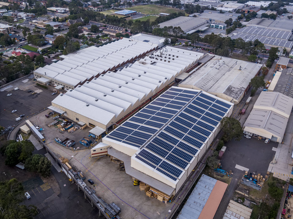 Five-fold growth in solar panels on commercial buildings