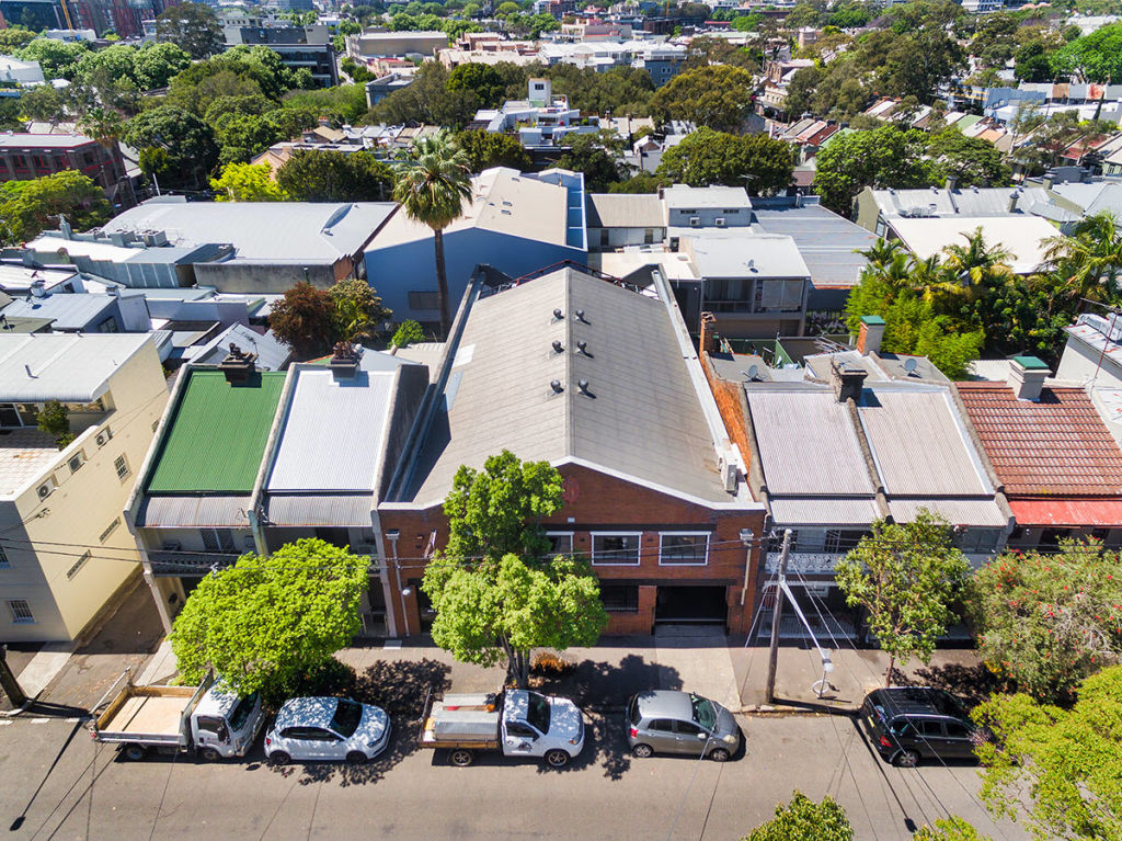 Original Scanlen's lolly factory in Chippendale now for lease as an office
