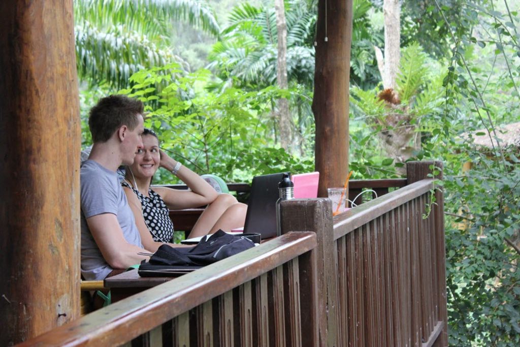 The tropical coworking spaces where work comes a distant second